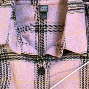 Women’s plaid coat